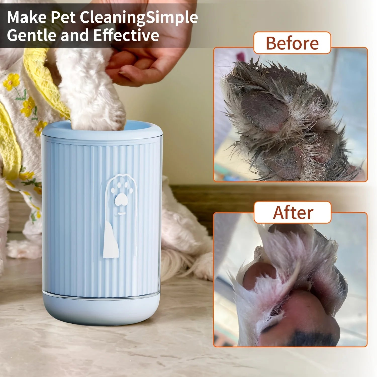 wonder.pet PawCare Cup — Clean Paws in Seconds