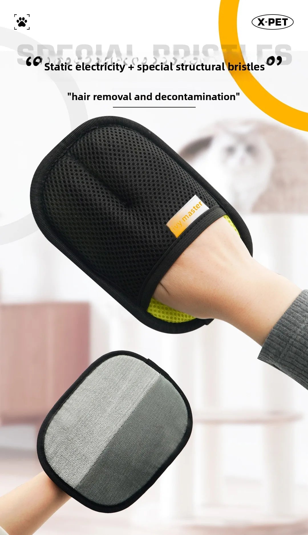 wonder.pet Grooming Mitt — Effortless Fur Removal