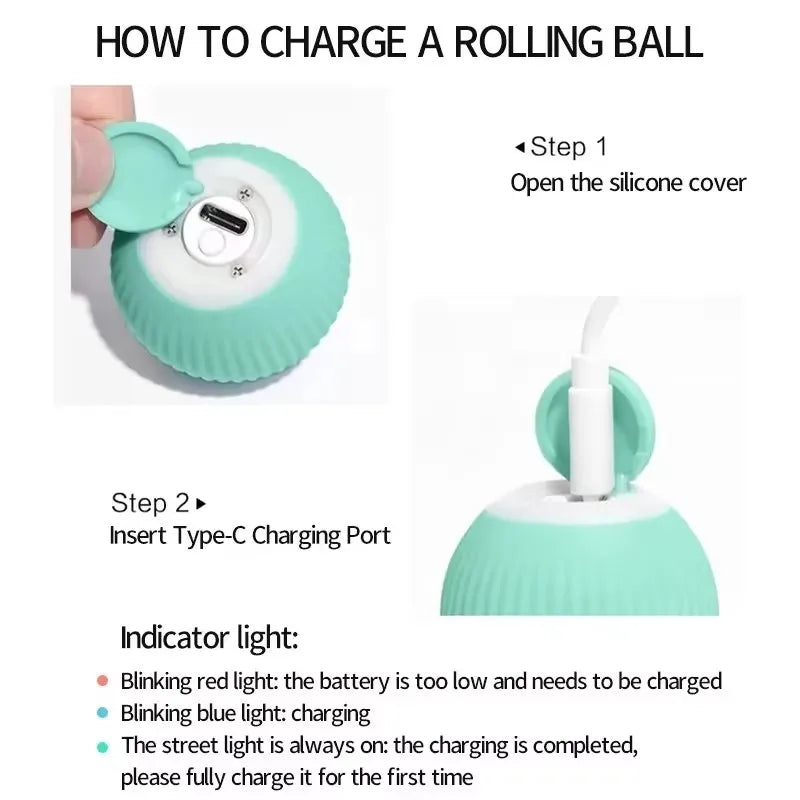 wonder.pet Smart Play Ball — Keeps Cats Active & Engaged